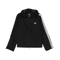Chaqueta de chándal de nailon con tres rayas y corte holgado Wired