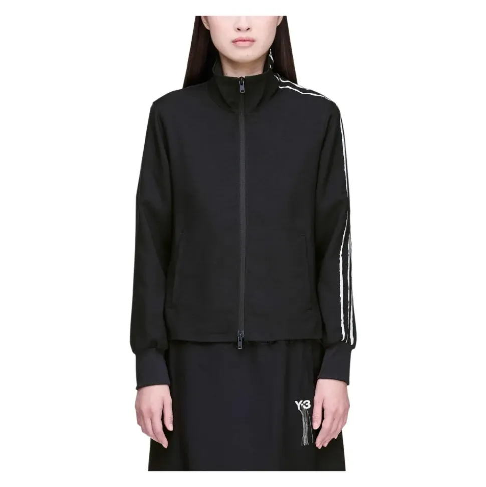 Chaqueta Deportiva con Corte Crudo y 3 Rayas Sport Uniform
