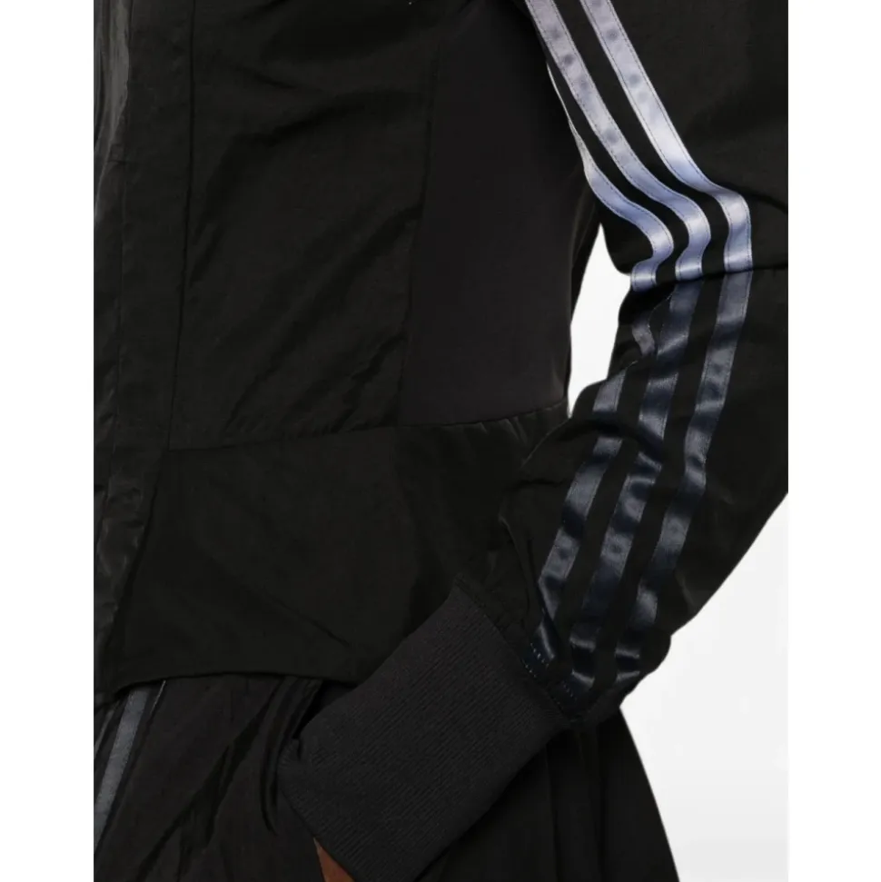 Chaqueta Deportiva de Nailon con 3 Rayas Degradadas