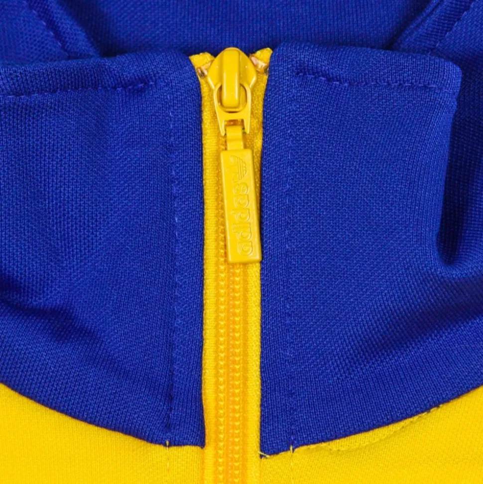 Chaqueta Deportiva Retro Dorada