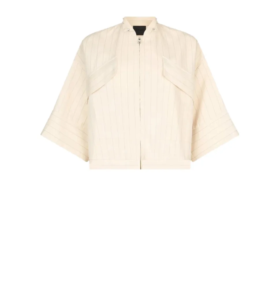 Chaqueta de Rayas Diplomáticas con Adornos Joya