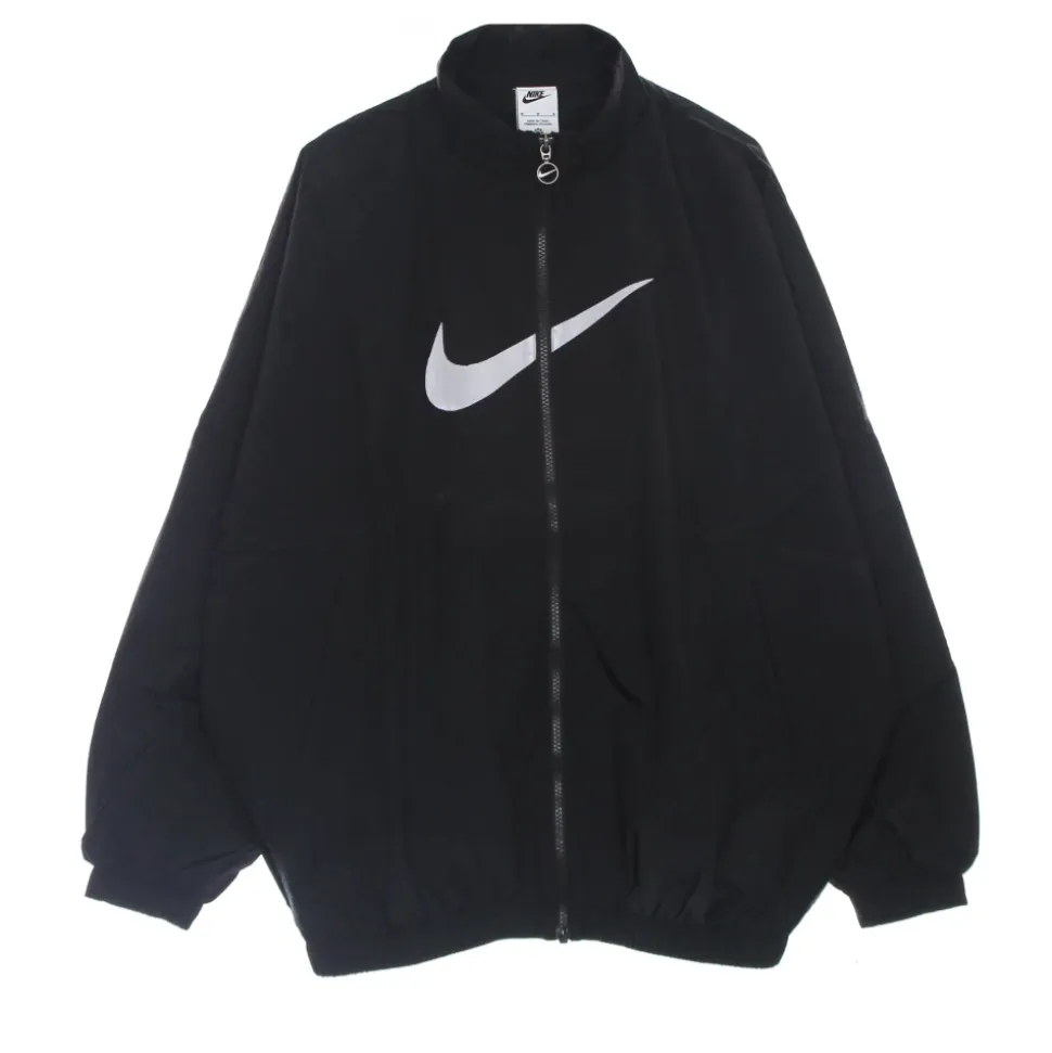Chaqueta Esencial Tejida Negro/Blanco
