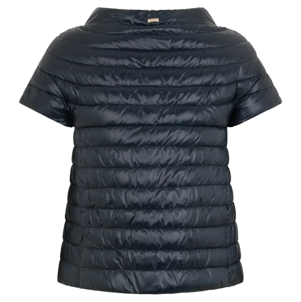 Chaqueta Ligera Acolchada de Manga Corta