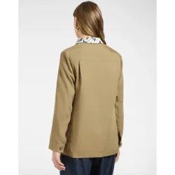 Chaqueta safari de Tencel con cinturón