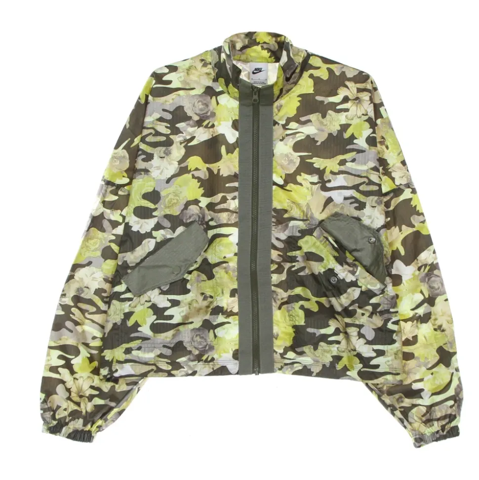 Chaqueta Tejida con Estampado Floral