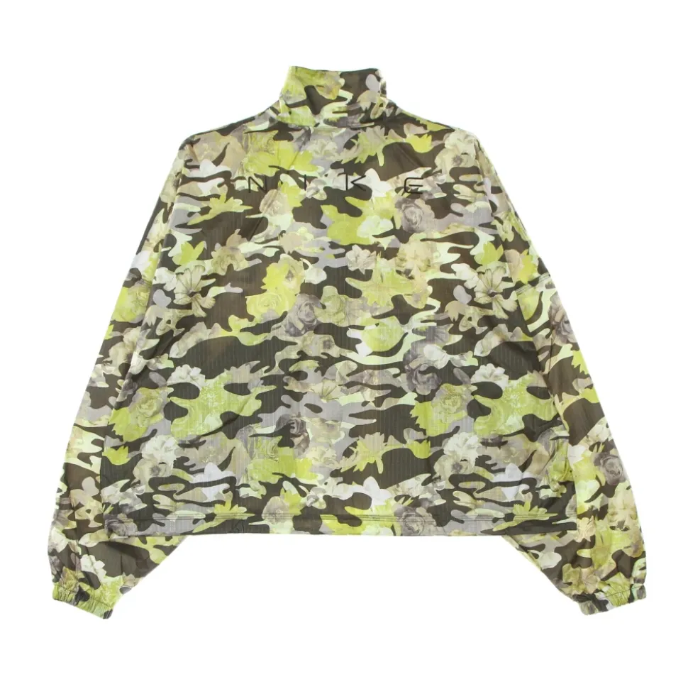 Chaqueta Tejida con Estampado Floral