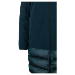 Chaquetón de plumas para mujer con cremallera