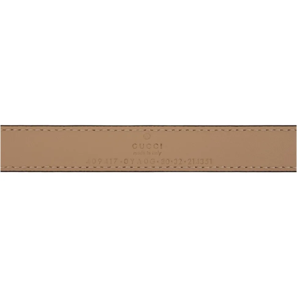 Cinturón con placa GG