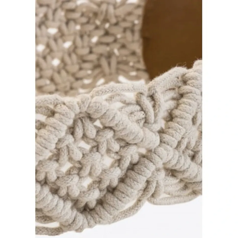 Cinturón de macramé Love Birds