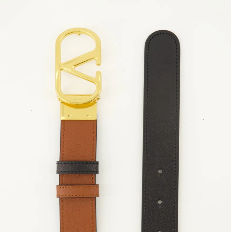 Cinturón Reversible VLogo Signature