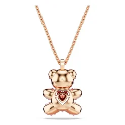 Colgante Oso Mujer Rosa Oro Rosa