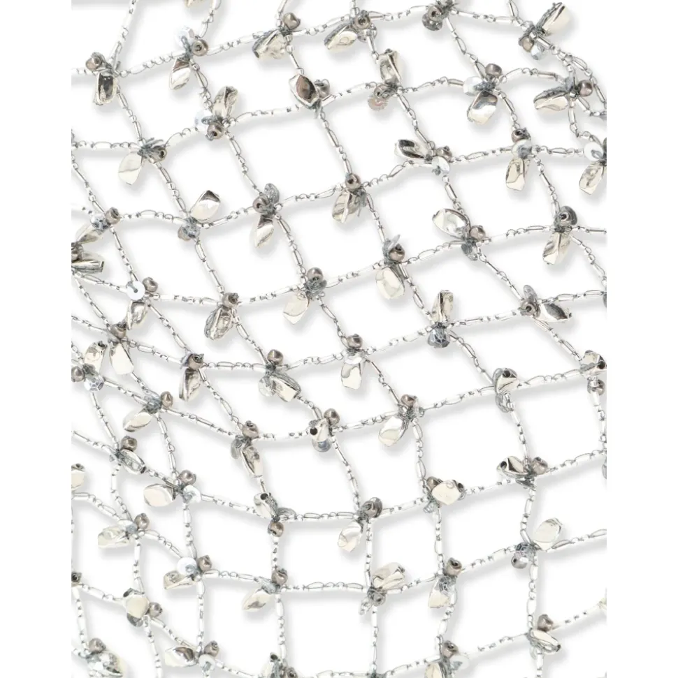 Collar con Bufanda de Cuentas
