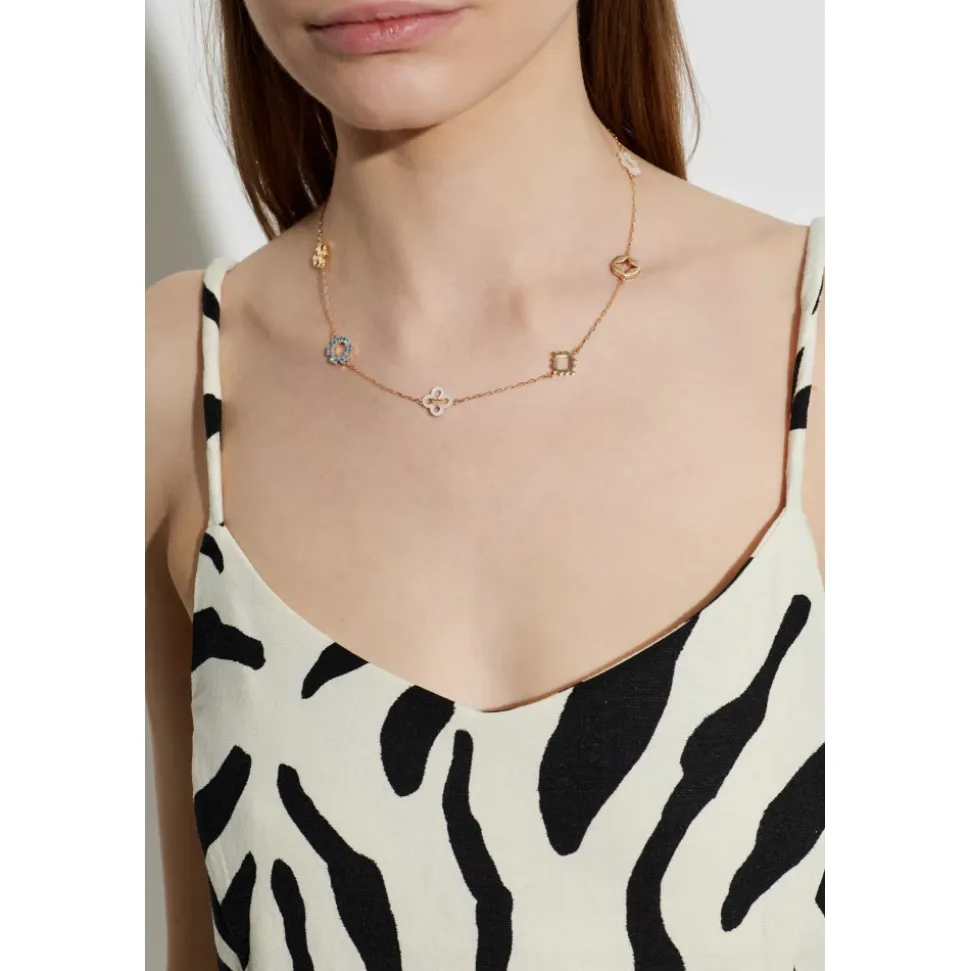 Collar con Cristales Brillantes