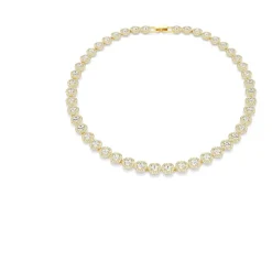 Collar Elegante de Oro con Cristal