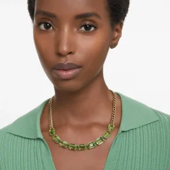 Collar Unisex Millenia Verde/Oro 5671255