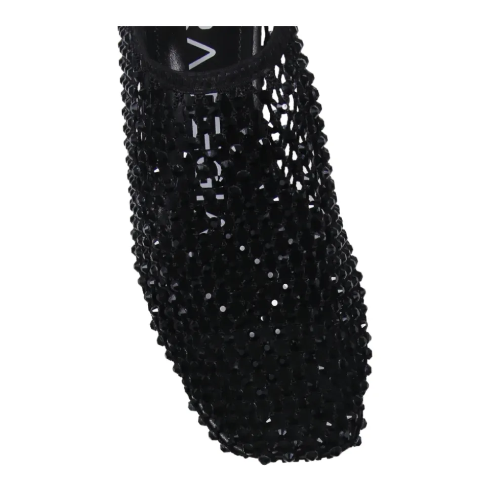 Connie Embellished Mesh Pump