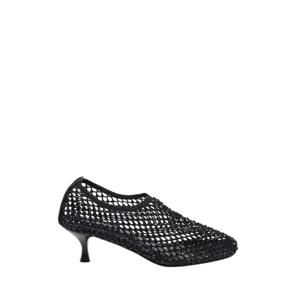 Connie Embellished Mesh Pump