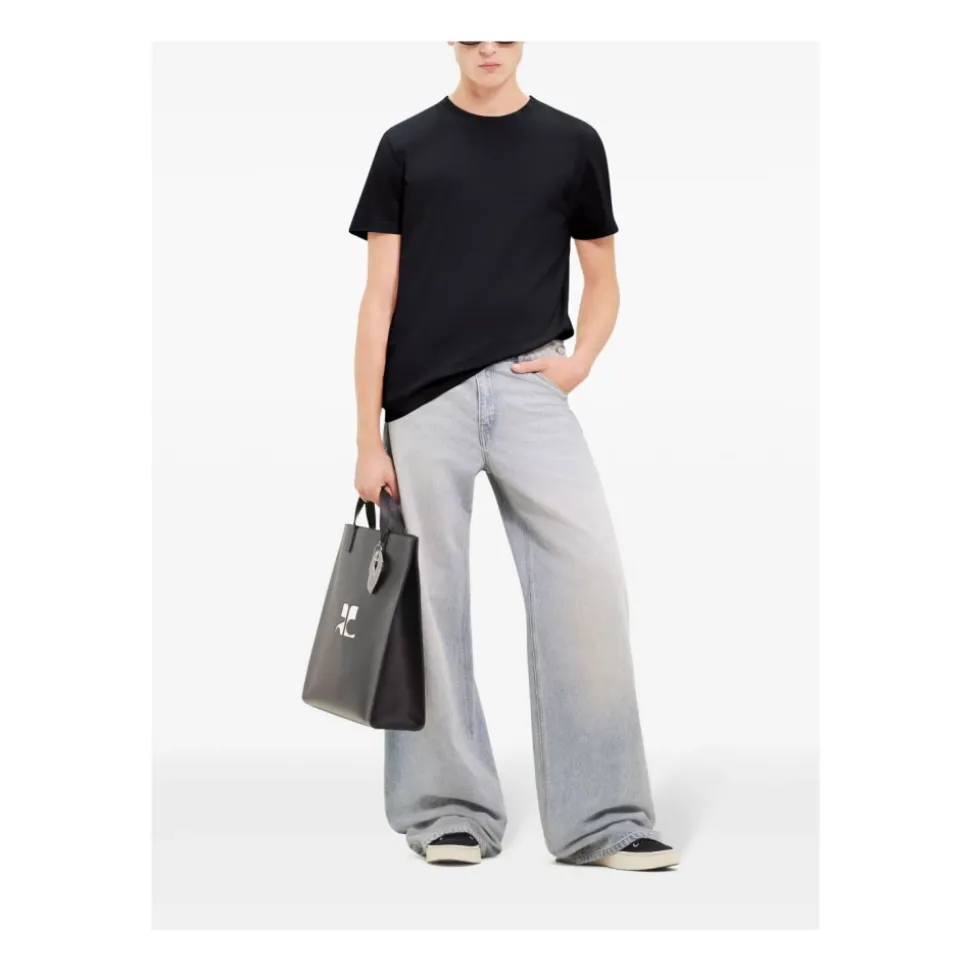 Courreges Camisetas y Polos Negro