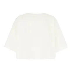 Cropped Boxy Logo T-Shirt
