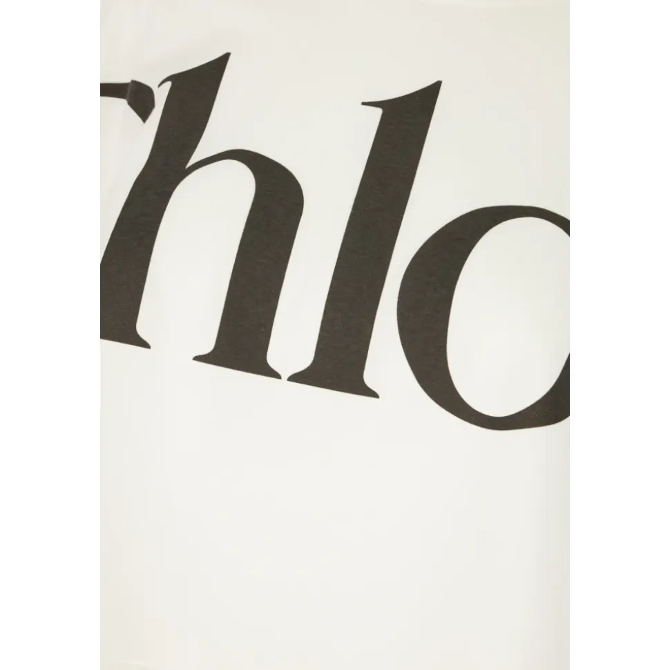 Cropped Boxy Logo T-Shirt