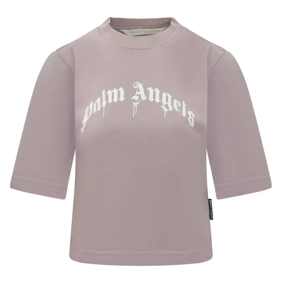 Curved Logo Boxy T-Shirt