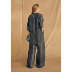 Dali, pantalon petroleo maltinto-