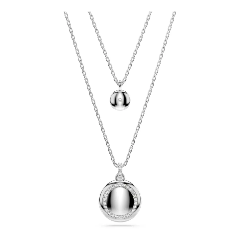Elegante Collar de Plata con Cristal