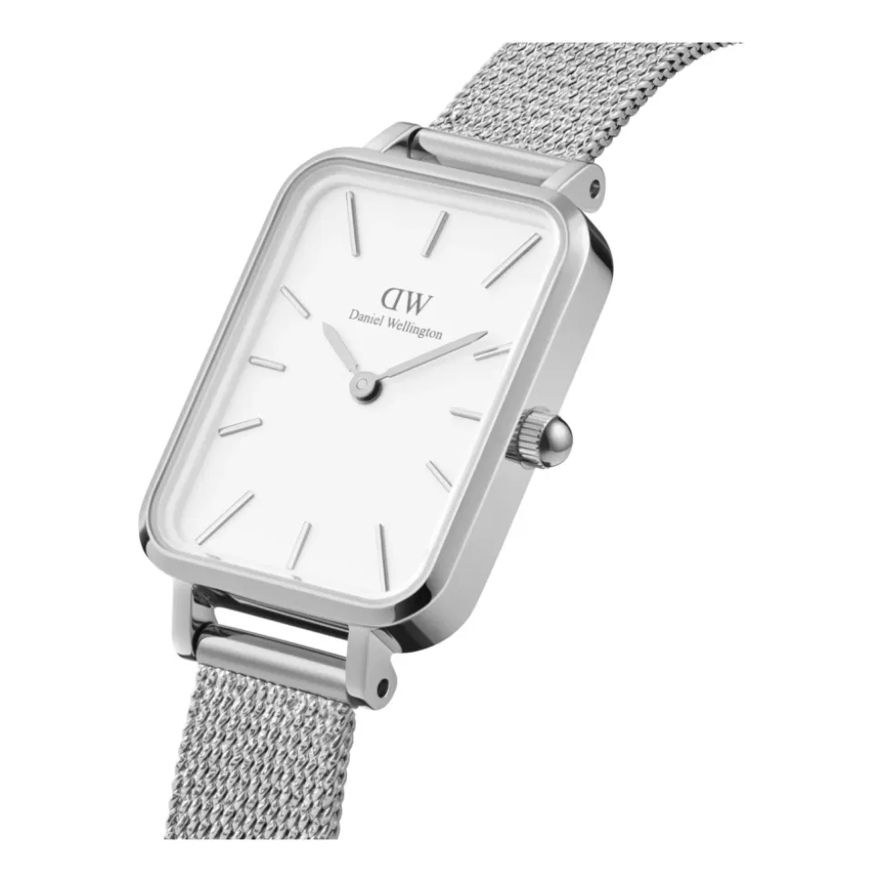 Elegante Reloj de Mujer Quadro en Oro Rosa