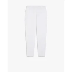 Elegantes Pantalones Cigarette con Detalles Clásicos