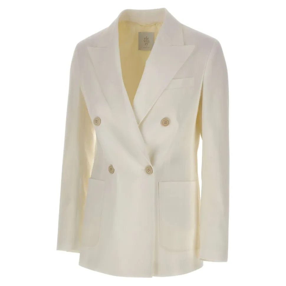Eleventy Jackets White