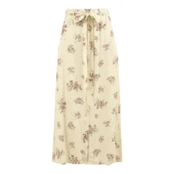 Falda Beige Gonna Donna Estilo
