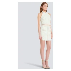 Falda Corta de Tweed