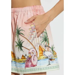 Falda Corta Estampada