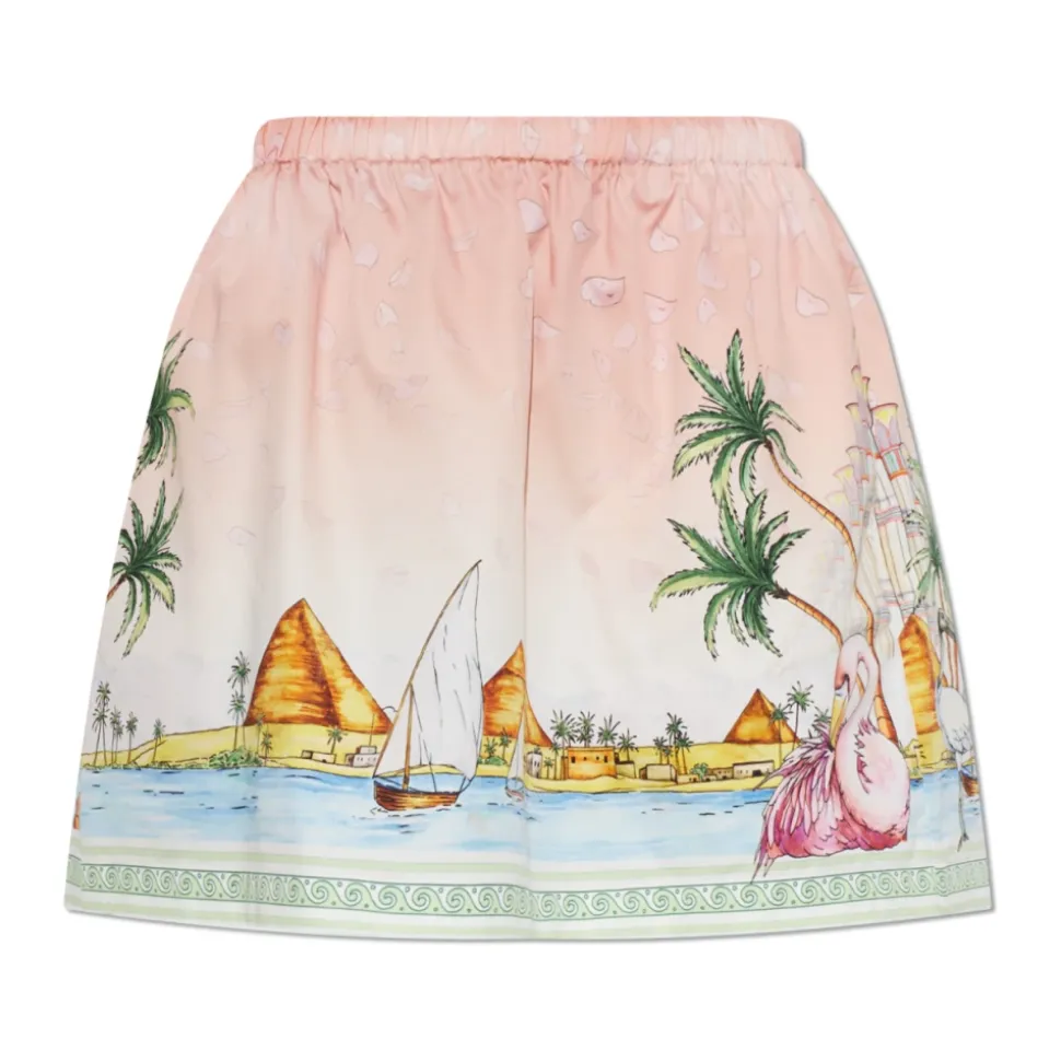 Falda Corta Estampada