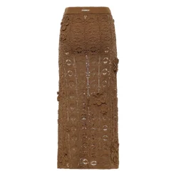 Falda de Crochet Rose