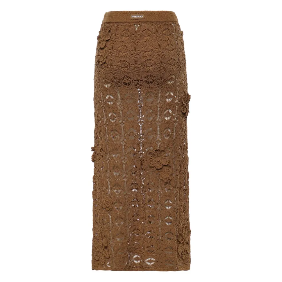 Falda de Crochet Rose