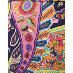 Falda Maxi Paisley con Volantes