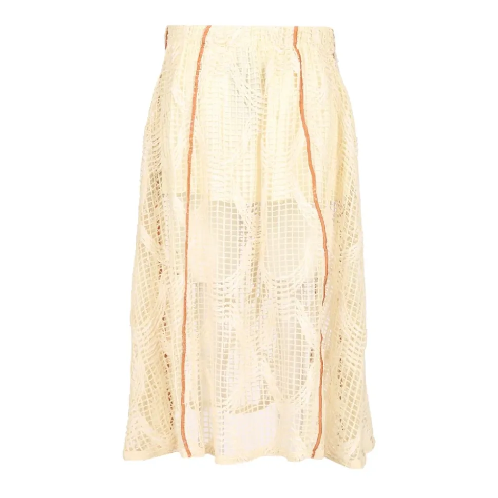 Falda Midi de Malla
