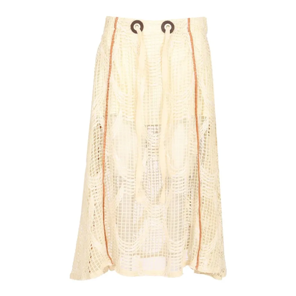 Falda Midi de Malla