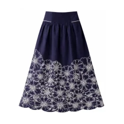 Falda Midi Richelieu
