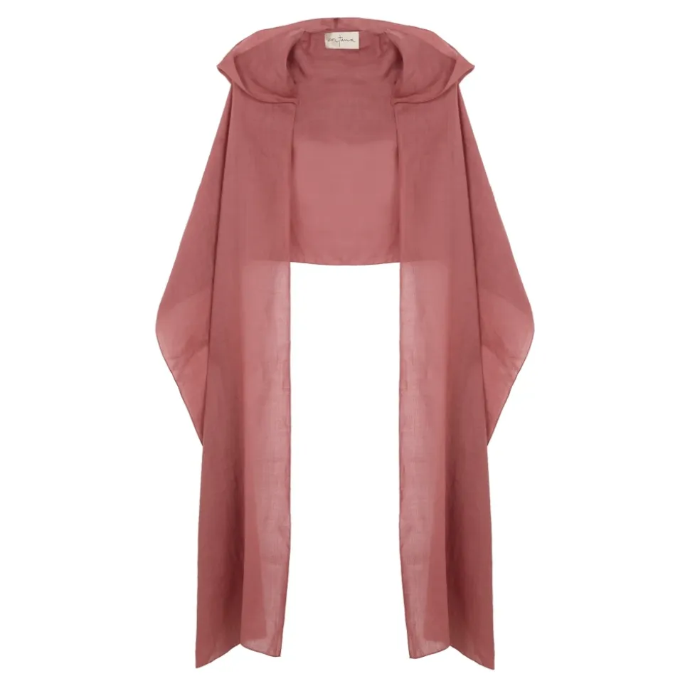 Foulard con Capucha Fresa