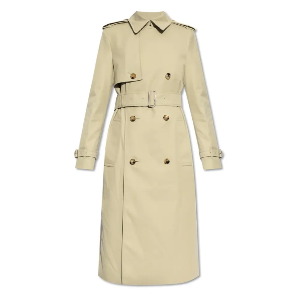 Gabardina con cinturón