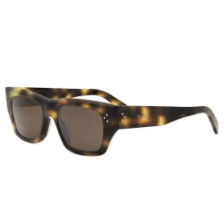 Gafas de sol elegantes con lentes marrones