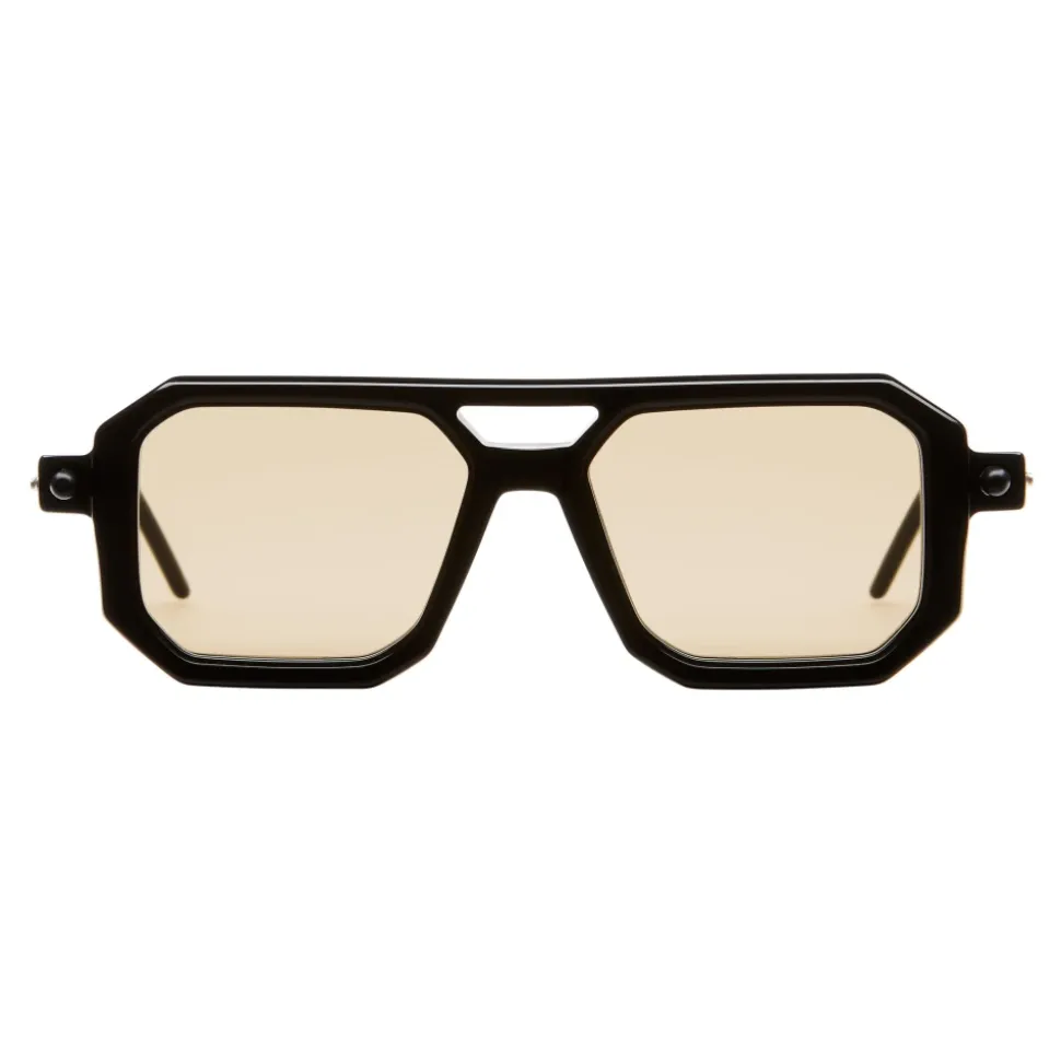 Gafas de sol navigator negro marfil acetato