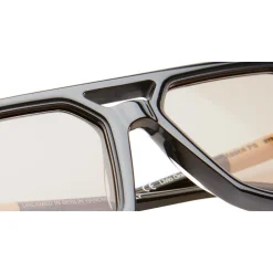 Gafas de sol navigator negro marfil acetato