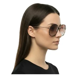 Geometric Rounded Sunglasses