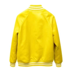 Giacca Bomber con Logo Frontale