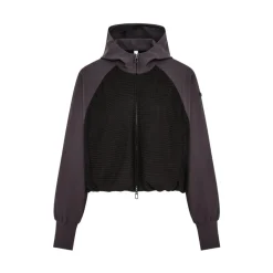 Giacca manica raglan con rete