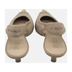 Gloria 03 Zapatos de Salón Destalonados de Punto Lúrex con Tacón