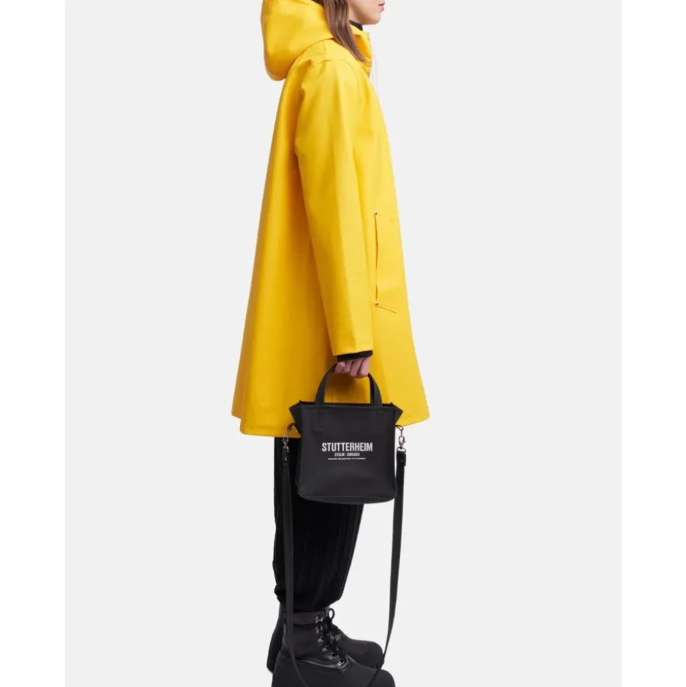 Impermeable amarillo de línea A Mosebacke